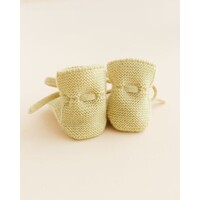 HVID booties - light yellow - 0-9M