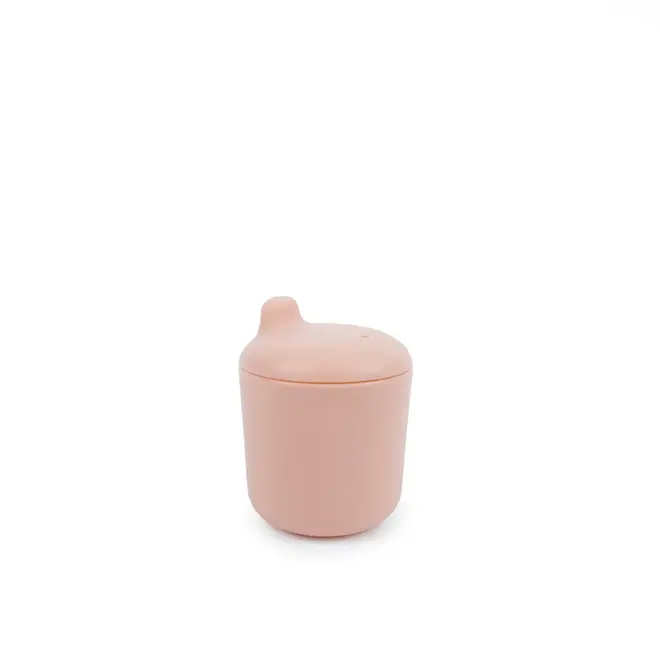 silicone baby sippy cup - blush