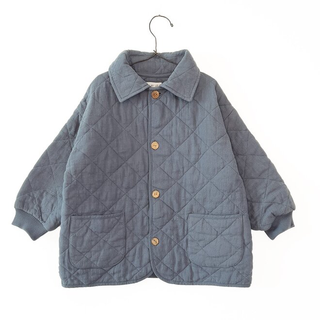 woven jacket - sea