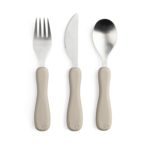 SEBRA cutlery 3 pieces - jetty beige