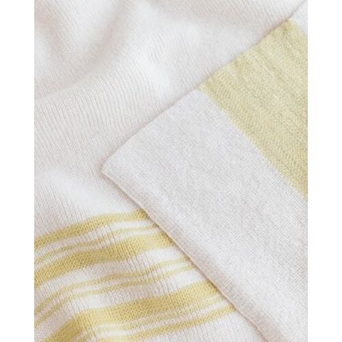 HVID blanket gilbert - silver/light yellow