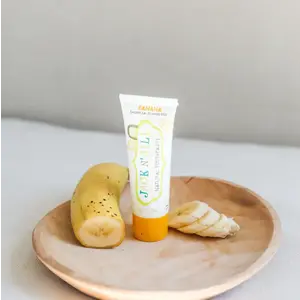 natural toothpaste organic - banana