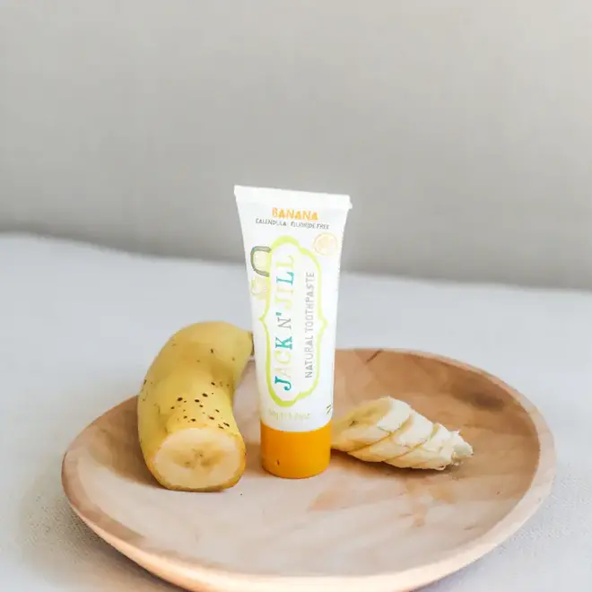 natural toothpaste organic - banana