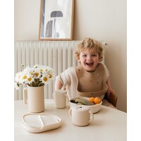 MUSHIE silicone bib - rocket