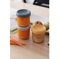 BEABA set van 6 glazen potjes van 250ml