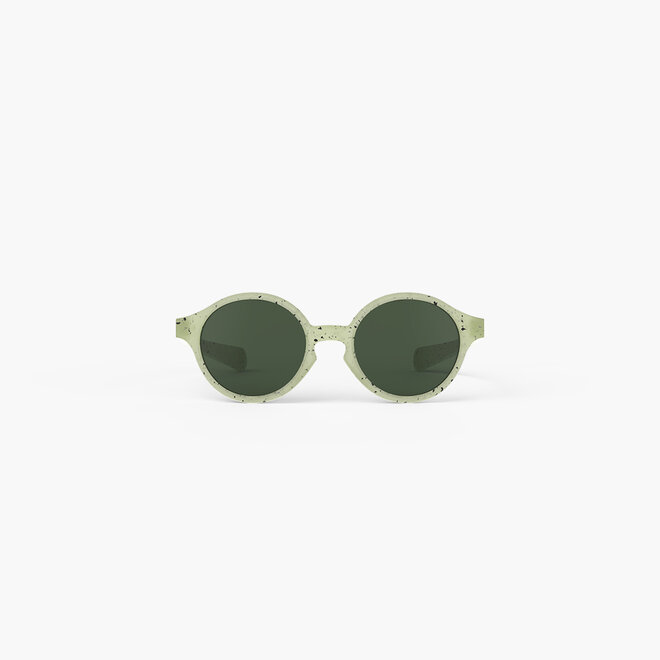 baby sunglasses - dyed green - 0-9M
