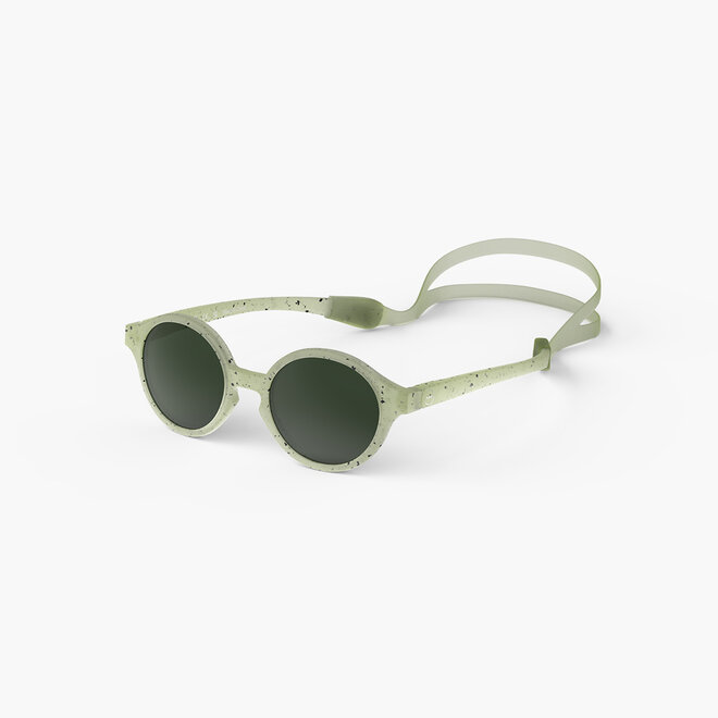 baby sunglasses - dyed green - 0-9M