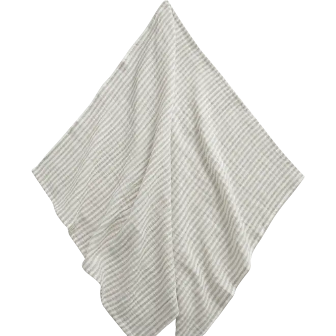2 pack muslin cloths - stripe anjou