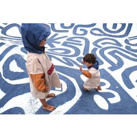POULE PARTY rain poncho - colorblock - beige