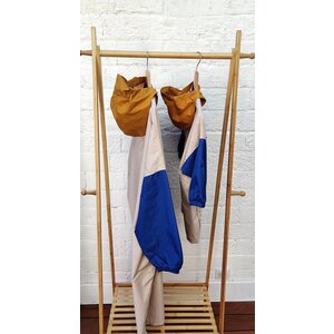 rain poncho - colorblock - old school - adults - one size