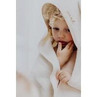 ATELIER ANNUR bath cape terry midi
