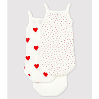 PETIT BATEAU 3 pack wrap-around body straps- hearts