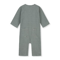 GRAY LABEL baby overall - blue grey cream