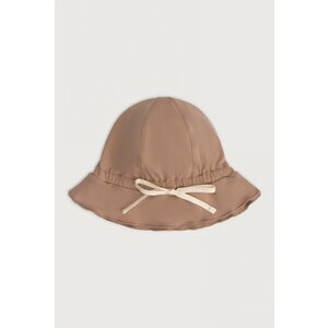 baby sun hat - biscuit