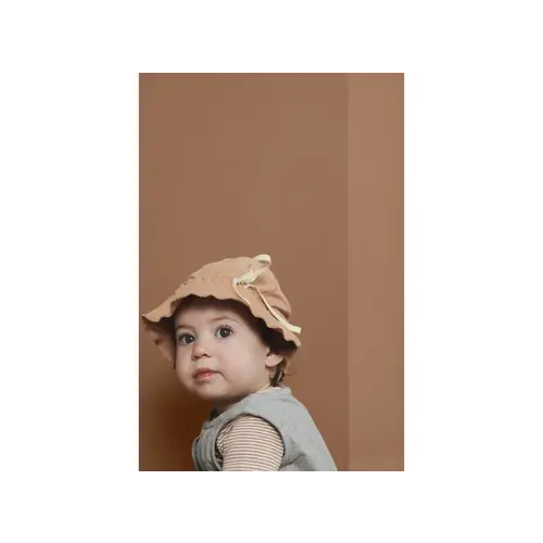 GRAY LABEL baby sun hat - biscuit