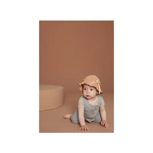 GRAY LABEL baby sun hat - biscuit