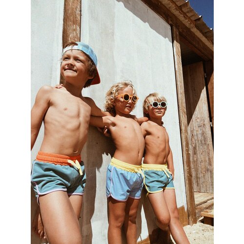 BAÏNES kiwi short UPF 50+ - blue