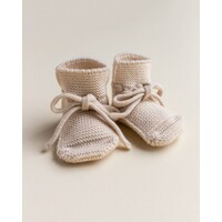 HVID booties - cream - 9-15M