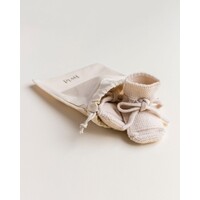 HVID booties - cream - 0-9M