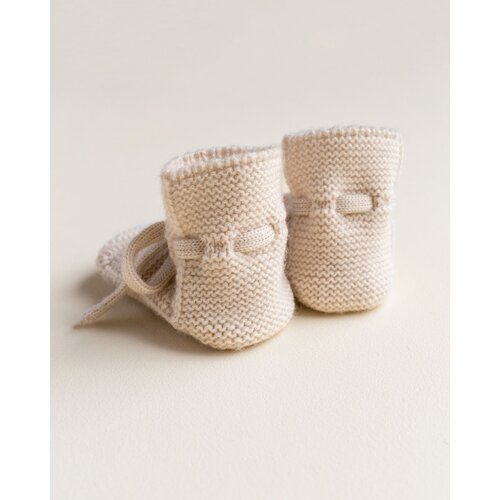 HVID booties - cream - 0-9M