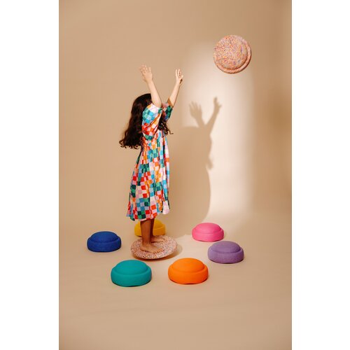 STAPELSTEIN super confetti set (balance board + confetti steen)
