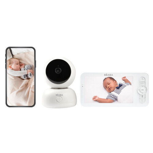 BEABA zen premium video babyfoon - white