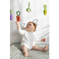 OLI & CAROL tomato rattle toy