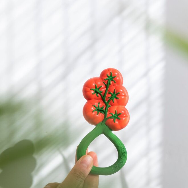 tomato rattle toy