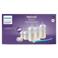 natural 3.0 starterset met extra fles & flessenborstel - set van 5 flessen AVENT natural 3.0 starterset met extra fles & flessenborstel - set van 5 flessen