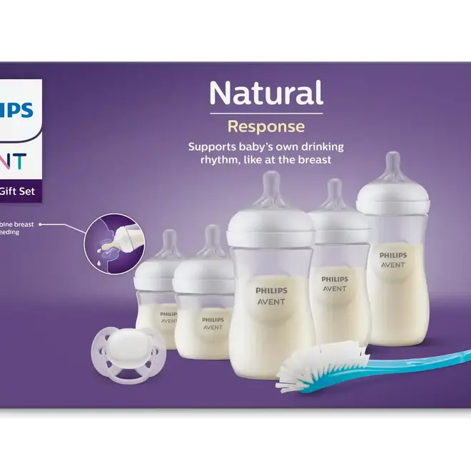 natural 3.0 starterset met extra fles & flessenborstel - set van 5 flessen