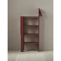 FERM LIVING giraffe bookcase - poppy red