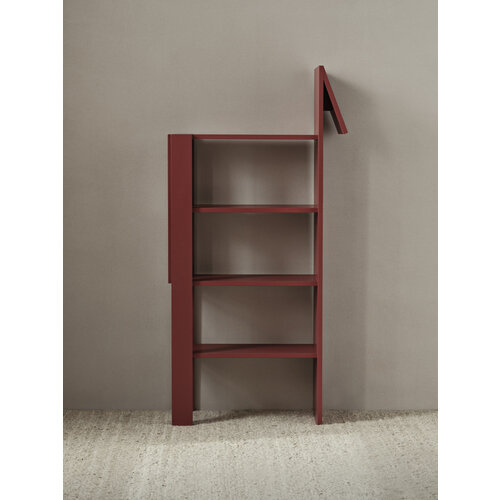 FERM LIVING giraffe bookcase - poppy red