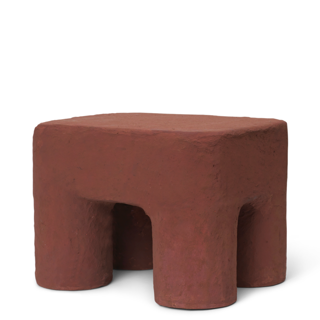 podo stool - light brown