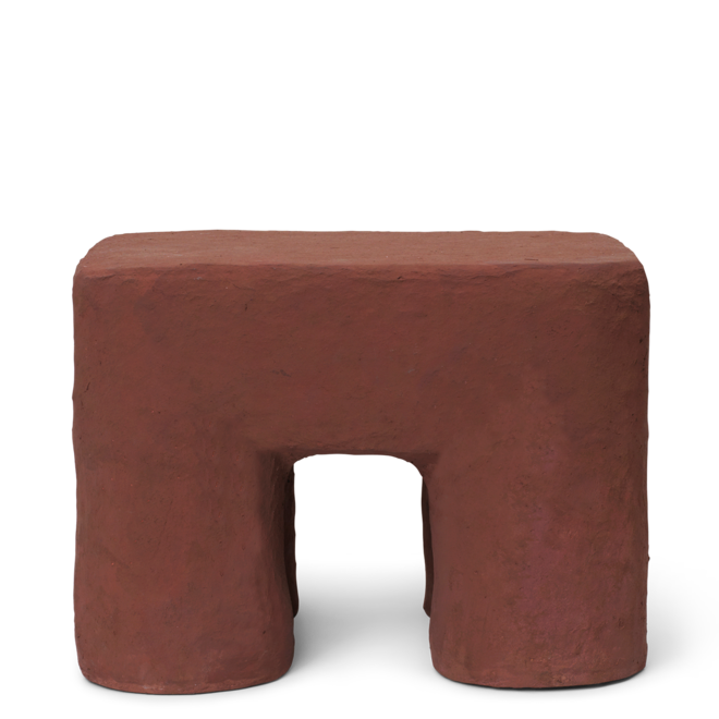 podo stool - light brown