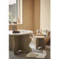 FERM LIVING slope stool - cashmere