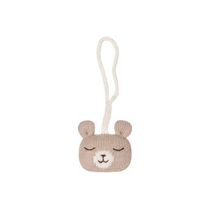 hanging rattle - teddy sand