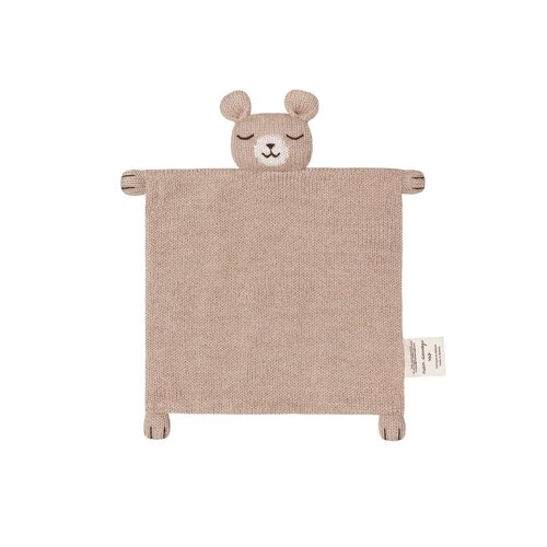 MAIN SAUVAGE knit cuddle cloth - teddy sand
