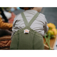 SILLY SILAS hippy footless cotton tights - olive