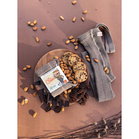 SILLY SILAS hippy footless cotton tights - cocoa blend