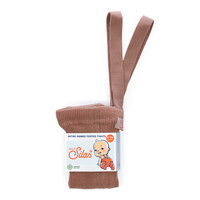 SILLY SILAS footed cotton tights - light brown