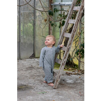 GRAY LABEL baby overall - blue grey cream