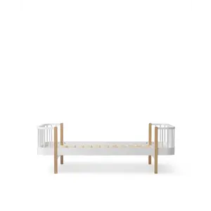 OLIVER FURNITURE original bed - 90x200 cm - white/oak original bed - 90x200 cm - white/oak