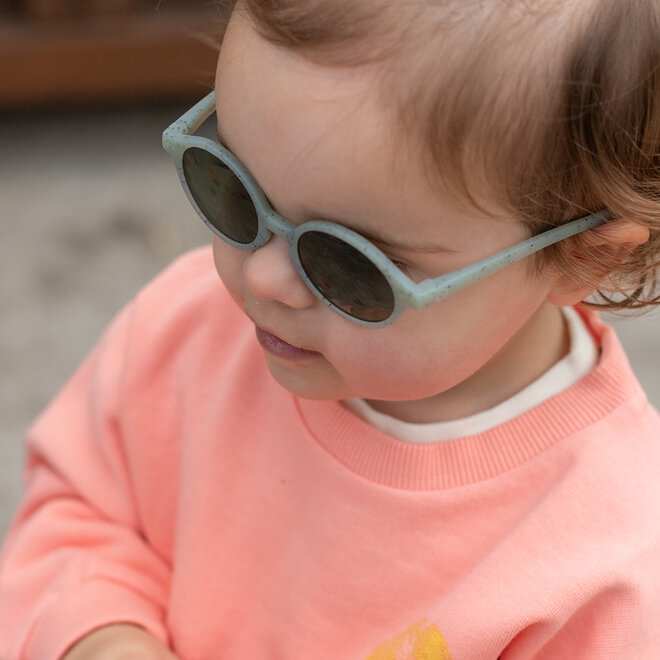 kids sunglasses - dyed green - 9-36M