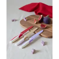 KIDDIKUTTER kiddikutter leermes voor kinderen - cherry