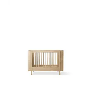 OLIVER FURNITURE mini+ cot bed incl. junior kit - oak mini+ cot bed incl. junior kit - oak
