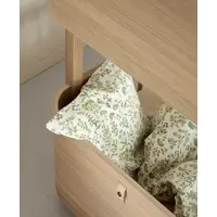 mini+ low bunk bed - 68x162cm - oak OLIVER FURNITURE mini+ low bunk bed - 68x162cm - oak