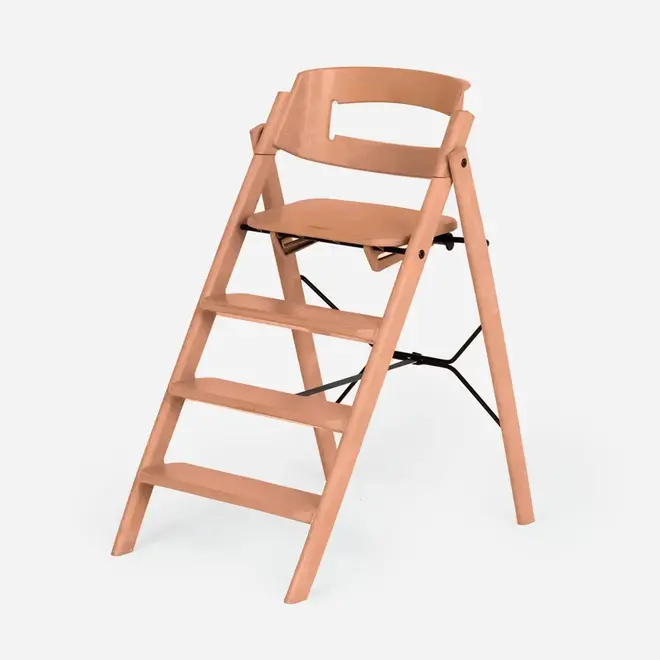 klapp high chair - recycled plastic - terracotta pink