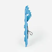 KAOS klapp high chair - recycled plastic - swedish blue