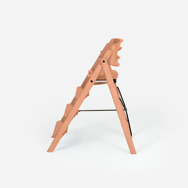 klapp high chair - recycled plastic - terracotta pink