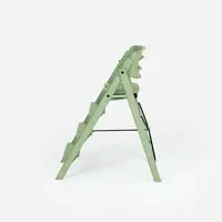 KAOS klapp high chair - recycled plastic - mineral green